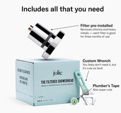 THE FILTERED SHOWERHEAD