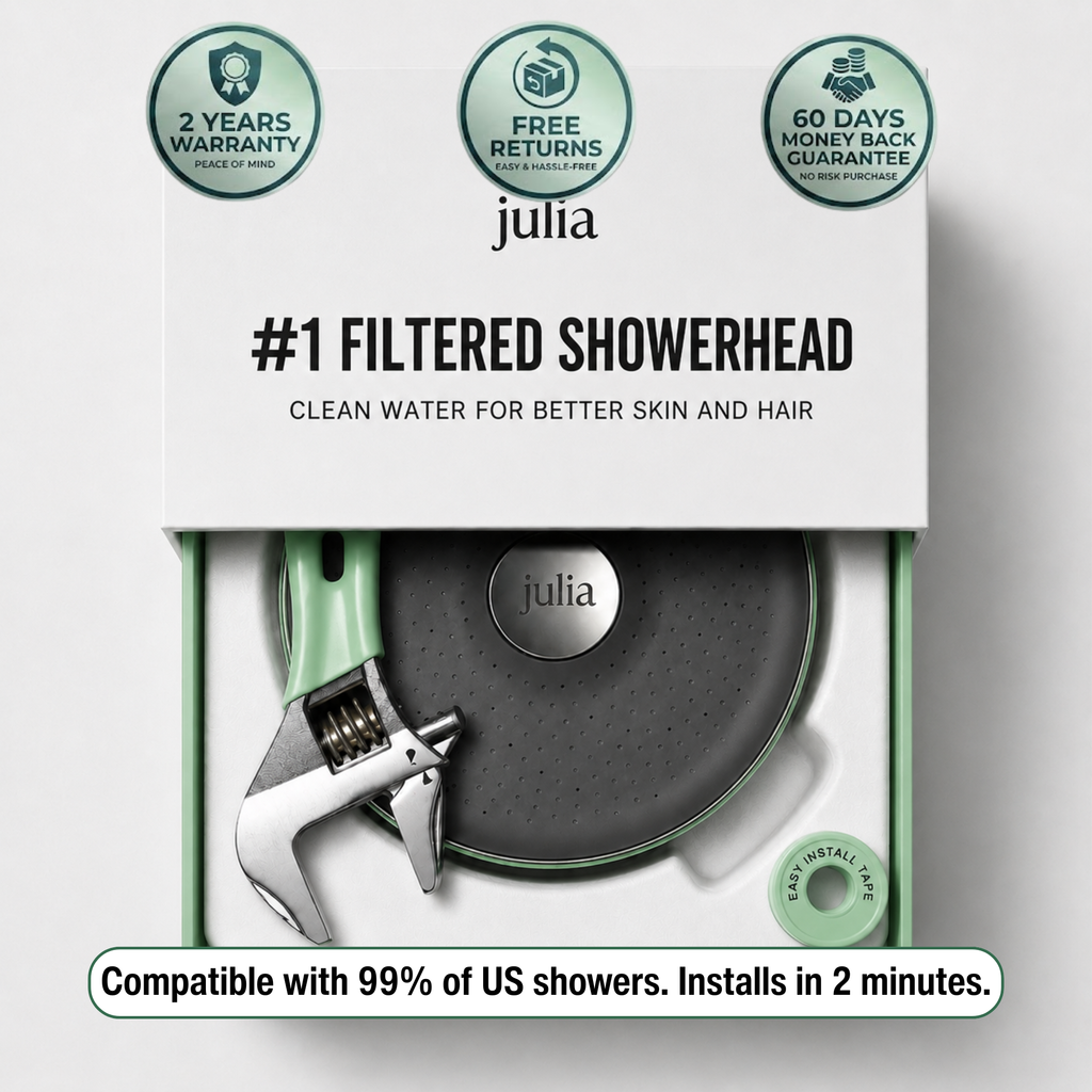 THE FILTERED SHOWERHEAD