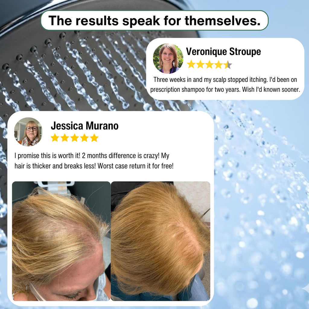 THE FILTERED SHOWERHEAD